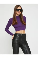 Koton Crop Sweater Poloviční rolák