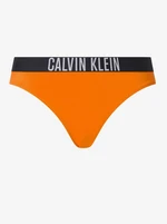 Calvin Klein Underwear Oranžový dámsky spodný diel plaviek Calvin Klein