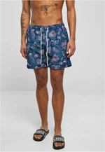 Pattern of swimming shorts navy aop