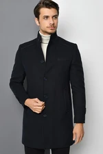 PLT8391 DEWBERRY MEN'S COAT-NAVY BLUE