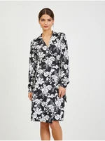 Orsay White-Black Women Flowered Dress - Women