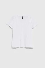 WOMEN'S T-SHIRT L-TS-4049 WHITE