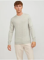 Beige men's wool sweater Jack & Jones Mark - Men's