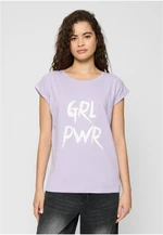 Women's T-shirt GRL PWR lilac