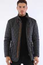 K8613 DEWBERRY COAT-ANTHRACITE