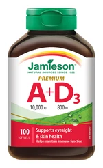 JAMIESON Vitamín A a D Premium 10000 IU / 800 IU 100 kapsúl