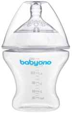 BABYONO Fľaša antikoliková Natural Nursing 180 ml