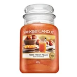 Yankee Candle Farm Fresh Peach vonná svíčka 623 g