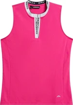 J.Lindeberg Leya Sleeveless Fuchsia Purple XL Koszulka Polo