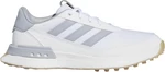 Adidas S2G Spikeless 24 White/Halo Silver/Gum 37 1/3 Calzado de golf junior