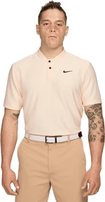 Nike Dri-Fit Tour Texture Mens Polo Guava Ice/Black XL Polo košeľa