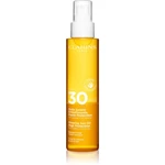 Clarins Sun Care Glowing Oil suchý olej na vlasy i tělo SPF 30 150 ml