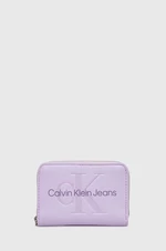 Peňaženka Calvin Klein Jeans dámska, fialová farba, K60K612255