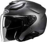 HJC F31 Solid Semi Flat Titanium L Casco