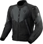 Rev'it! Jacket Control H2O Black/Anthracite XL Giacca in tessuto
