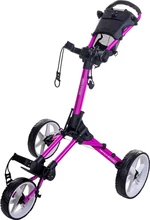 Fastfold Square Fuchsia/White Trolley manuale golf