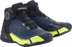 Alpinestars CR-X Drystar Riding Shoes Black/Dark Blue/Yellow Fluo 40,5 Motoros cipők