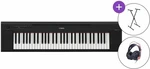 Yamaha NP-15B SET Piano de escenario digital Black