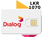 Dialog 1070 LKR Mobile Top-up LK