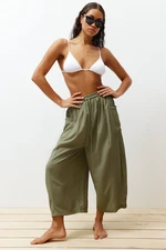 Trendyol Khaki Woven Trousers