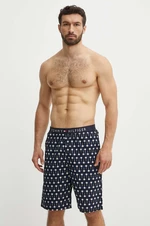 Pyžamové šortky Tommy Hilfiger pánske,tmavomodrá farba,vzorovaná,UM0UM01765