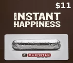 Chipotle $11 Gift Card US