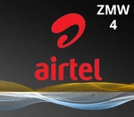 Airtel 4 ZMW Mobile Top-up ZM