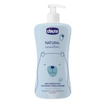 CHICCO Natural Sensation Šampon na vlasy a tělo s aloe a heřmánkem 0m+, 500 ml