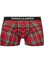 Boxer shorts 3-pack red plaid aop+moose aop+blk