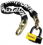 Kryptonite New York Fahgettaboudit Chain 1410 & New York Disc Yellow/Black Zamek-Łańcuch