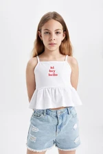 DEFACTO Girl's Printed Undershirt