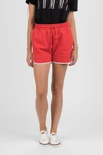 Tommy Jeans Shorts - TJW TOMMY CLASSICS SWEATSHORT red