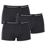 3PACK pánské boxerky Gant černé