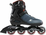 Rollerblade Sirio 80 Orion Blue/Spicy Orange 42,5 Kolieskové korčule