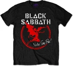 Black Sabbath Camiseta de manga corta Archangel Never Say Die Unisex Black M