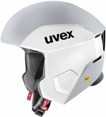 UVEX Invictus MIPS White/Rhino Mat 58-59 cm Casco da sci