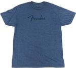 Fender T-Shirt Distressed Logo Premium Indigo Black XL