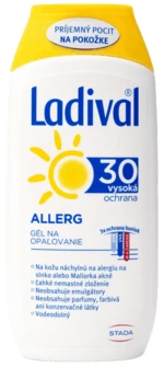 LADIVAL ALLERG SPF30 Gél na opaľovanie 200 ml