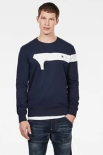 G-STAR Sweatshirt - Graphic 13 r sw ls dark blue