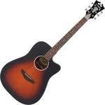 D'Angelico Premier Bowery LS Satin Vintage Sunburst Dreadnought z elektroniką