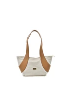 Women's Shopper Handbag Big Star Beige