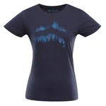 Women's organic cotton t-shirt ALPINE PRO EKKA mood indigo pc variant