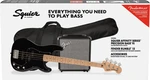 Fender Squier Affinity Series Precision Bass PJ Pack MN Black Elektrická baskytara