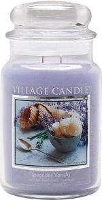 Village Candle Vonná svíčka ve skle Lavender Vanilla 602 g