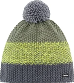 Eisbär Star Pompon Beanie Anthracite/Light Yellow/Misty Forest UNI Mütze