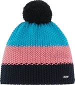 Eisbär Star Pompon Beanie Black/Strawberry/Mugoaz Blue UNI Bonnet