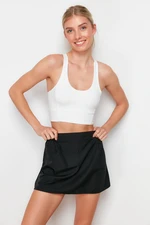 Trendyol White Supported/Shaping Back Halter Detailed Knitted Sports Bra