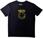 Nirvana Koszulka Yellow Smiley Flower Sniffin' Black XL