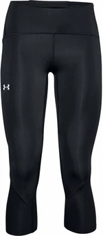 Under Armour UA Fly Fast 2.0 HeatGear Black/Black/Reflective Pantaloni de alergare lungime 3/4