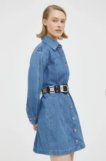 Rifľové šaty Levi's mini, oversize